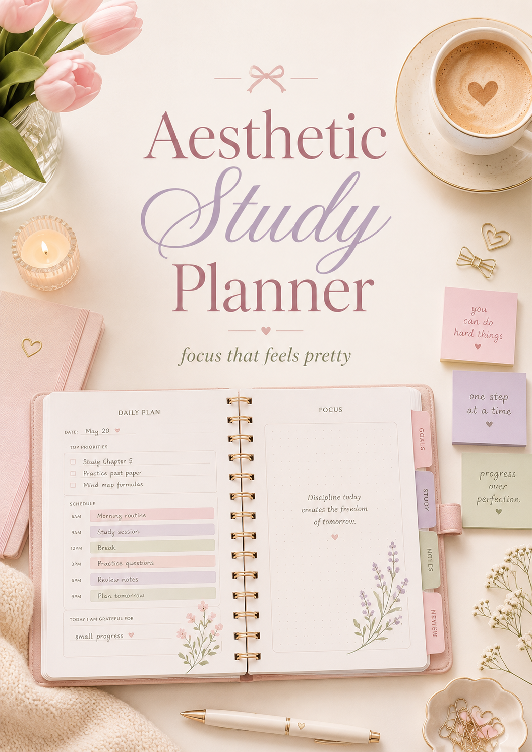 Aesthetic Study Planner